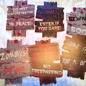 New Holloween sidewalk signs 6